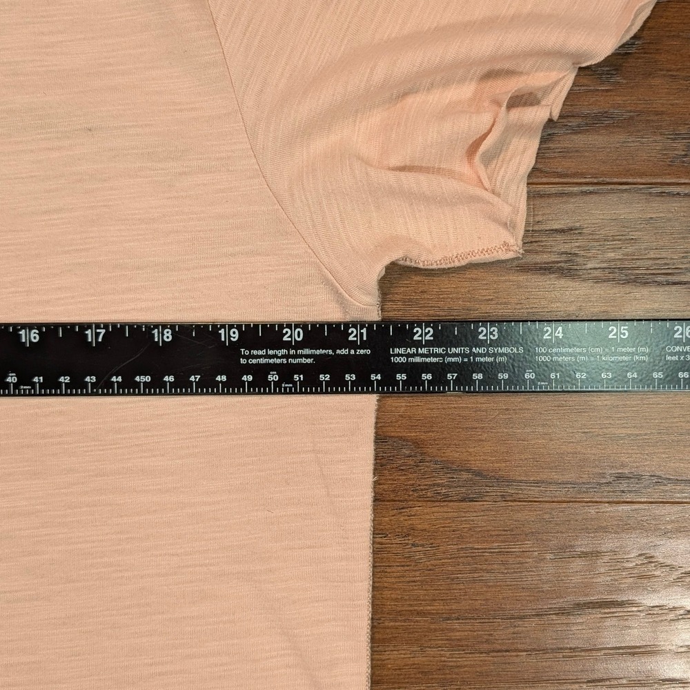 Strangers‎ Only Mens Peach T-Shirt BASE-0610SS22 Limited Edition Large 21.5x26.5 - Picture 3 of 5